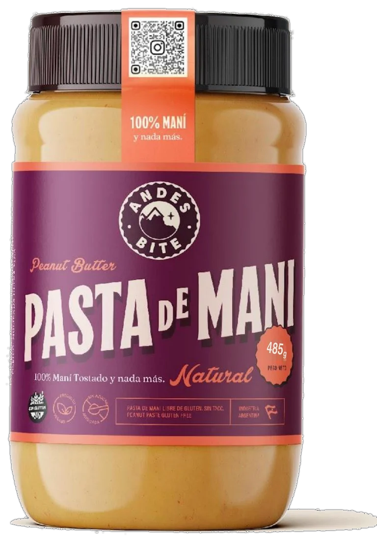 Andes Bite Pasta de Maní Natural